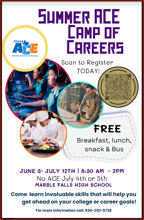ACE Summer School Information